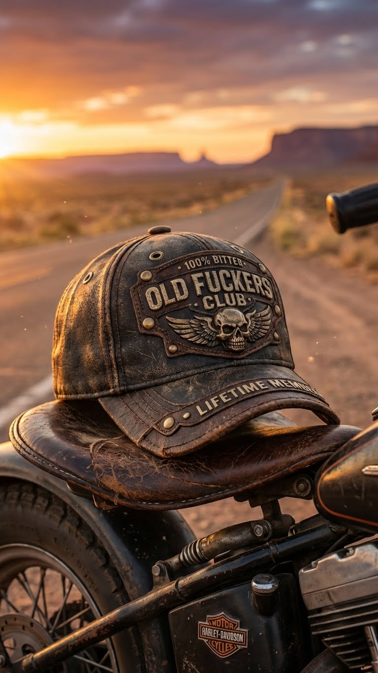 The Official "Old F***ers Club" Lifetime Member Cap