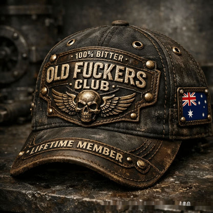The Official "Old F***ers Club" Lifetime Member Cap