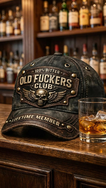 The Official "Old F***ers Club" Lifetime Member Cap
