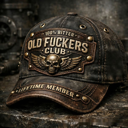 The Official "Old F***ers Club" Lifetime Member Cap