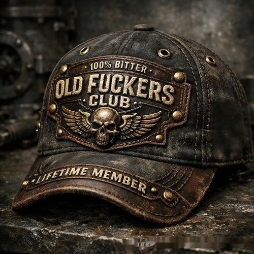 The Official "Old F***ers Club" Lifetime Member Cap